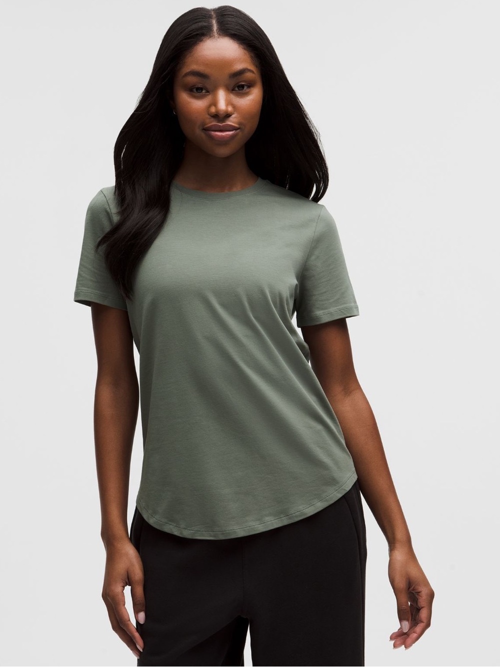 Lululemon Love Crewneck T-shirt in Willow Leaf